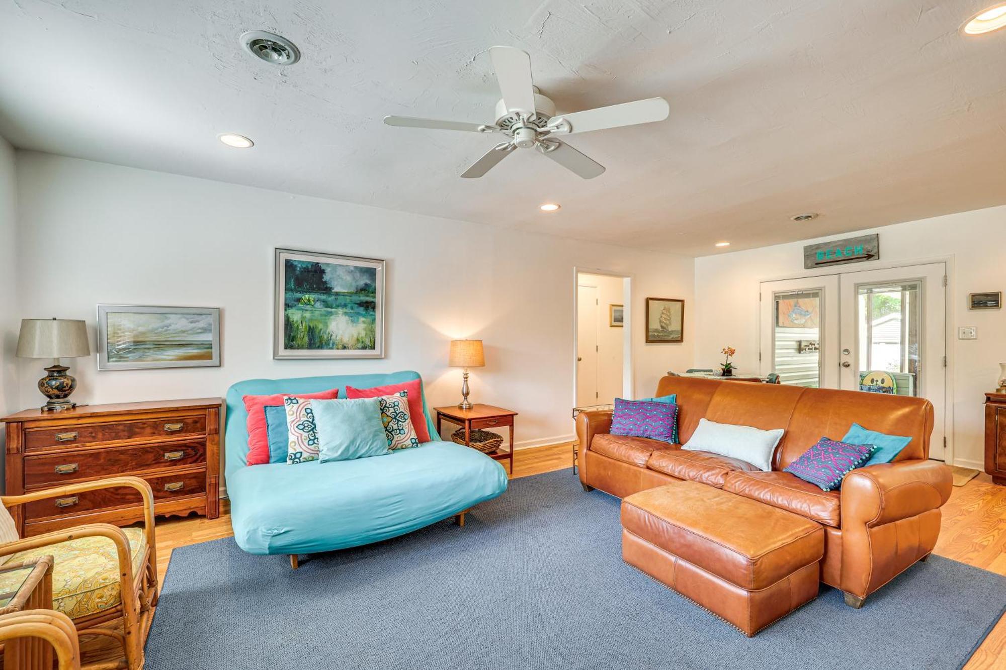 Oak Island Cottage Minutes To Long Beach! ภายนอก รูปภาพ